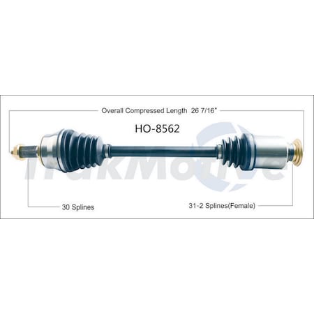 Cv Axle Shaft,Ho-8562